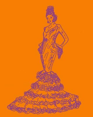 Traje de flamenca A MEDIDA