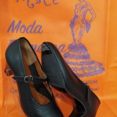 Zapato flamenca baile piel con clavos 2488 - 35