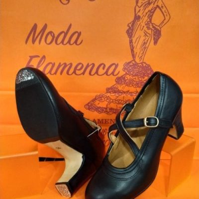 Zapato flamenca baile Cordobesa piel T/A 2268