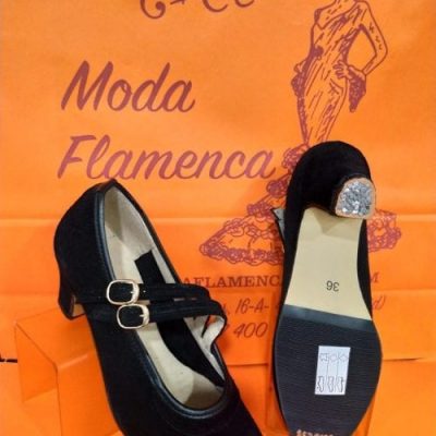 Zapato flamenca baile Taranta ante T/N 2413 - 35