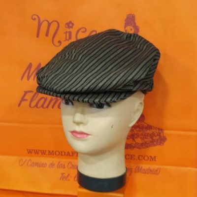 Gorra Campera Rayas - 50, raya marrón