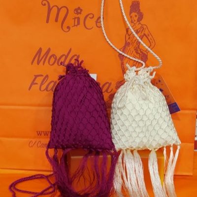 Bolso flamenca crochet