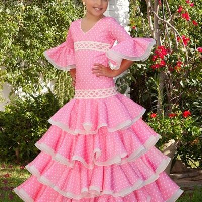 Traje de flamenca niña MIMOSA - GUADALUPE