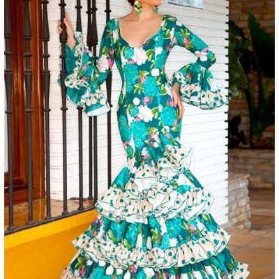 Traje de flamenca PIROPO -GUADALUPE