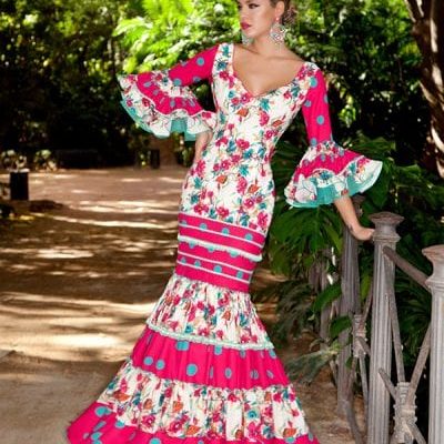 Traje de flamenca ROMERO - GUADALUPE