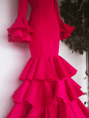 Traje de flamenca Señora Rocio - 42, negro