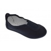 Zapatilla gimnasia lona negra 2489