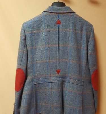 Chaqueta Montería Señora - Cuadros azul, 46