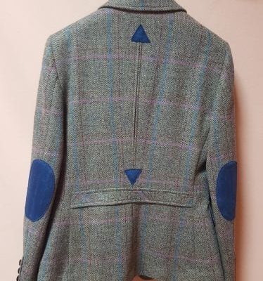 Chaqueta Montería Señora - Cuadros verde, 38